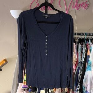 Liverpool Navy Long Sleeve Top